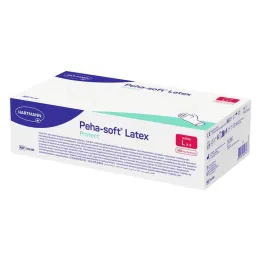 Peha-Soft Latex protègent les gants dexamen jetables non stériles PF L, 100 pc