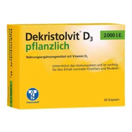 Dekristolvit D3 2000 UI capsules végétales, 60 pièces