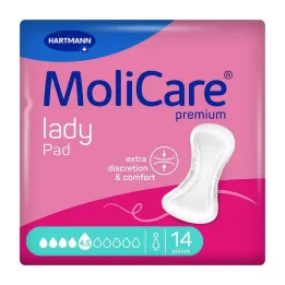 Molicare Premium Lady Pad 4,5 gouttes, 14 pc