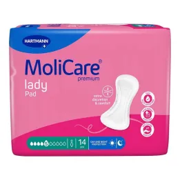 Molicare Premium Lady Pad 5 gouttes, 14 pc