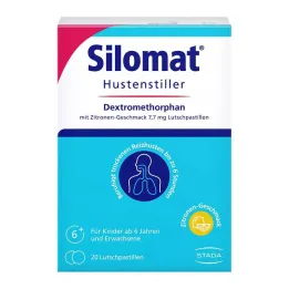 Silomat antitussif DMP pastilles de citron, 20 pc