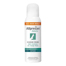 Allpresan diabétique Inten.+ Réparer avec crème mousse à lurée, 125 ml