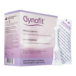 Gel vaginal Gynofit à lacide lactique, 12x5 ml