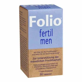 Comprimés Folio Fertil Men, 30 pc