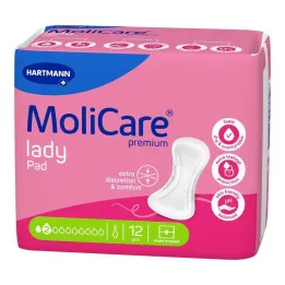 Molicare Premium Lady Pad 2 gouttes, 12 pc