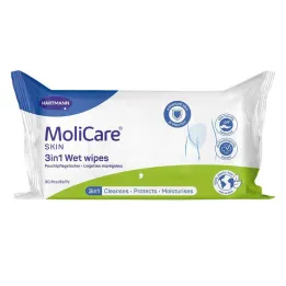 Molicare Skin 3in1 lingettes humides, 30 pc