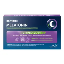 Dr. Theiss Mélatonine &amp; dormir à travers des comprimés, 15 pc