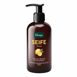Savon Kneipp Savon de soin à larôme doux au citron, 250 ml