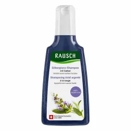 Rausch Silver Shine Shampooing à la sauge, 200 ml