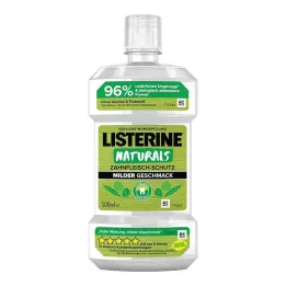 Listerine Naturals Rince-bouche pour la protection des gencives, 500 ml