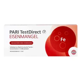 Pari Testdirect autotest de carence en fer sang (1 pièce)