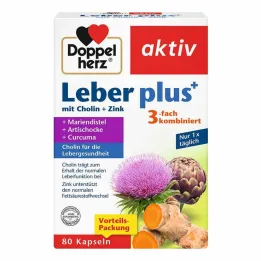 Foie Doppelherz plus capsules, 80 pièces