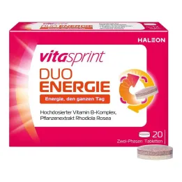 Vitasprint Duo Comprimés énergétiques, 20 pc