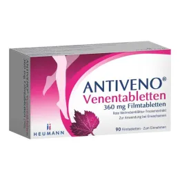 ANTIVENO Comprimés veineux 360 mg comprimés pelliculés, 90 pc