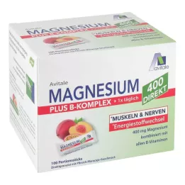 MAGNESIUM Complexe 400+B direct Peach.Mar.Gra.Sticks, 100X2,5 g