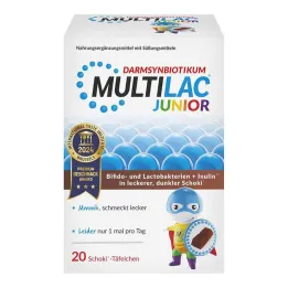 Comprimés Multilac Synbiotic Junior, 20 pc