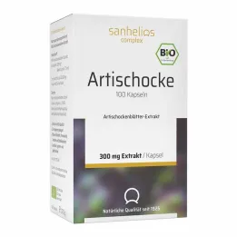 Capsules dartichaut bio Sanhelios, 100 pièces