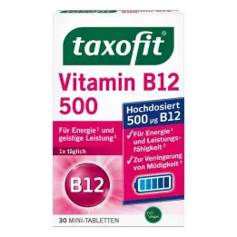 Taxofit Vitamine B12 500 mini comprimés, 30 pc