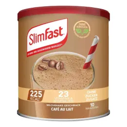 Café au lait en poudre Slim Fast, 365 g