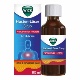 WICK Sirop contre la toux au goût de miel 200 mg / 15 ml, 180 ml