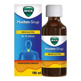 WICK Sirop contre la toux sèche au miel, 180 ml