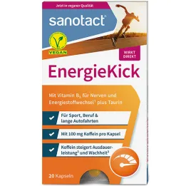 Capsules de coup de pied énergétique Sanotact (20 pièces)