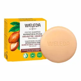 Weleda Shampoing solide réparateur &amp; soin, 50 g