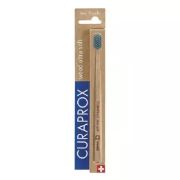 CURAPROX CS Brosse à dents en bois ultra douce, 1 pièce