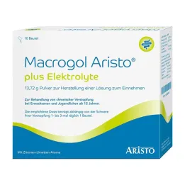 Macrogol Aristo plus électrolytes 13,72 g Ple, 10 pc