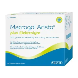 Macrogol Aristo plus électrolytes 13,72 g Ple, 20 pc