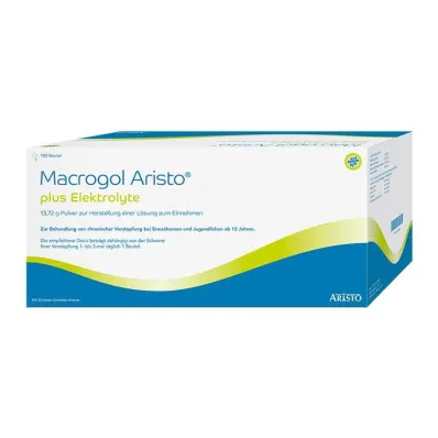 Macrogol Aristo plus électrolytes 13,72 g Ple, 100 pc