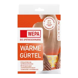 Ceinture chauffante Wepa dos, 2 pièces