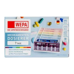Wepa 7 jours magazine hebdomadaire UV-protection + arc-en-ciel, 1 pc