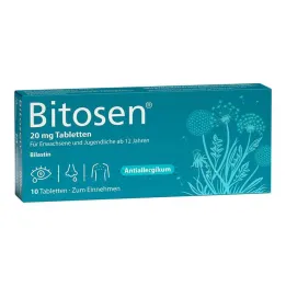 Bitosen 20 mg comprimés, 10 pc
