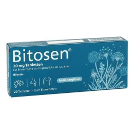 Bitosen 20 mg comprimés, 20 pc