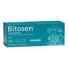 Bitosen 20 mg comprimés, 50 pc