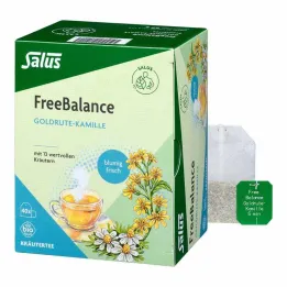 Freebalance Goldenrod Camomille Thé Bio Salus Filtre Sacs, 40 pc