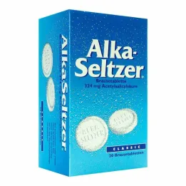 Comprimés effervescents classiques Alka-Seltzer, 2x10 pc