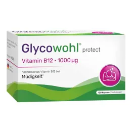 Glycowohl vitamine B12 1000 µg capsules végétaliennes à haute dose, 120 pièces
