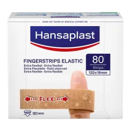Bandes de plâtre élastiques pour doigts Hansaplast, 80 pc