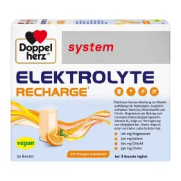 Granulés pour système de recharge délectrolytes Doppelherz, 20 pièces