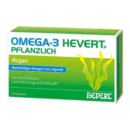 Capsules molles à base de plantes Omega-3 Hevert, 120 pièces