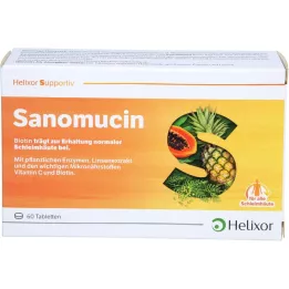 SANOMUCIN comprimés pelliculés gastro-résistants, 60 pièces. Comprimés pelliculés, résistants au suc gastrique, 60 pièces