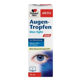 Doppelherz gouttes pour les yeux duo de lumière bleue, 10 ml