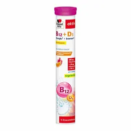 Doppelherz Vitamine B12 + D3 comprimés effervescents, 15 pc