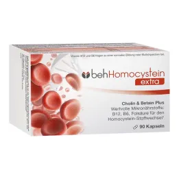 Beh Homocystéine capsules supplémentaires, 90 pc
