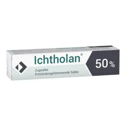 Pommade de train Ichtholan 50%, 15 g