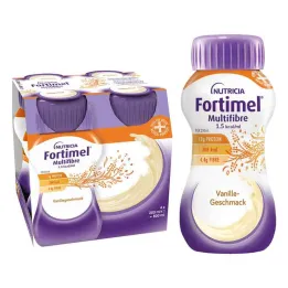 Fortimel Multifibre 1,5 Kcal arôme vanille (4x200 ml)