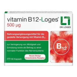 Vitamine B12-Loges 500 µg capsules, 60 pc