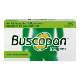 Comprimés enrobés de Buscopan, 100 comprimés